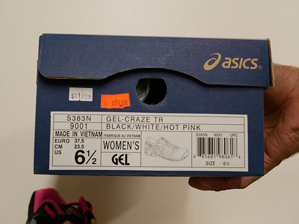 Asics Women's Gel-Craze Training Shoes 6 1/2 - atr-sports