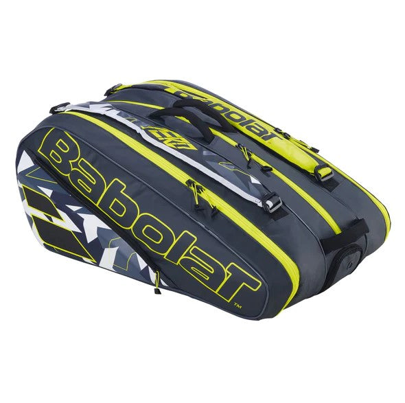 Babolat Pure Aero 6 Racquet Bag 2023 Black/Yellow