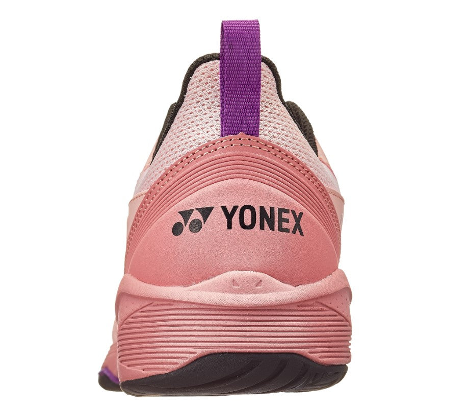 Yonex Power Cushion Sonicage 3 Women's Tennis Shoes in Pink/Beige