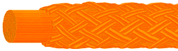Ashaway Supernick ZX 17 Squash String Set - Orange - atr-sports