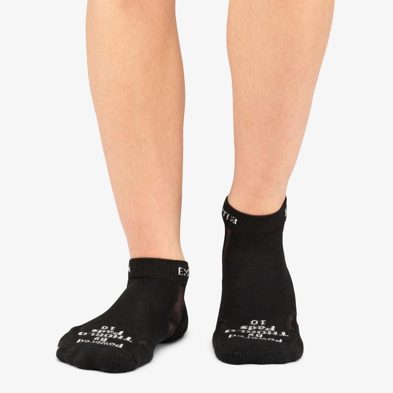 Thorlo Experia TECHFIT Light Cushion Ankle Sock (Black)