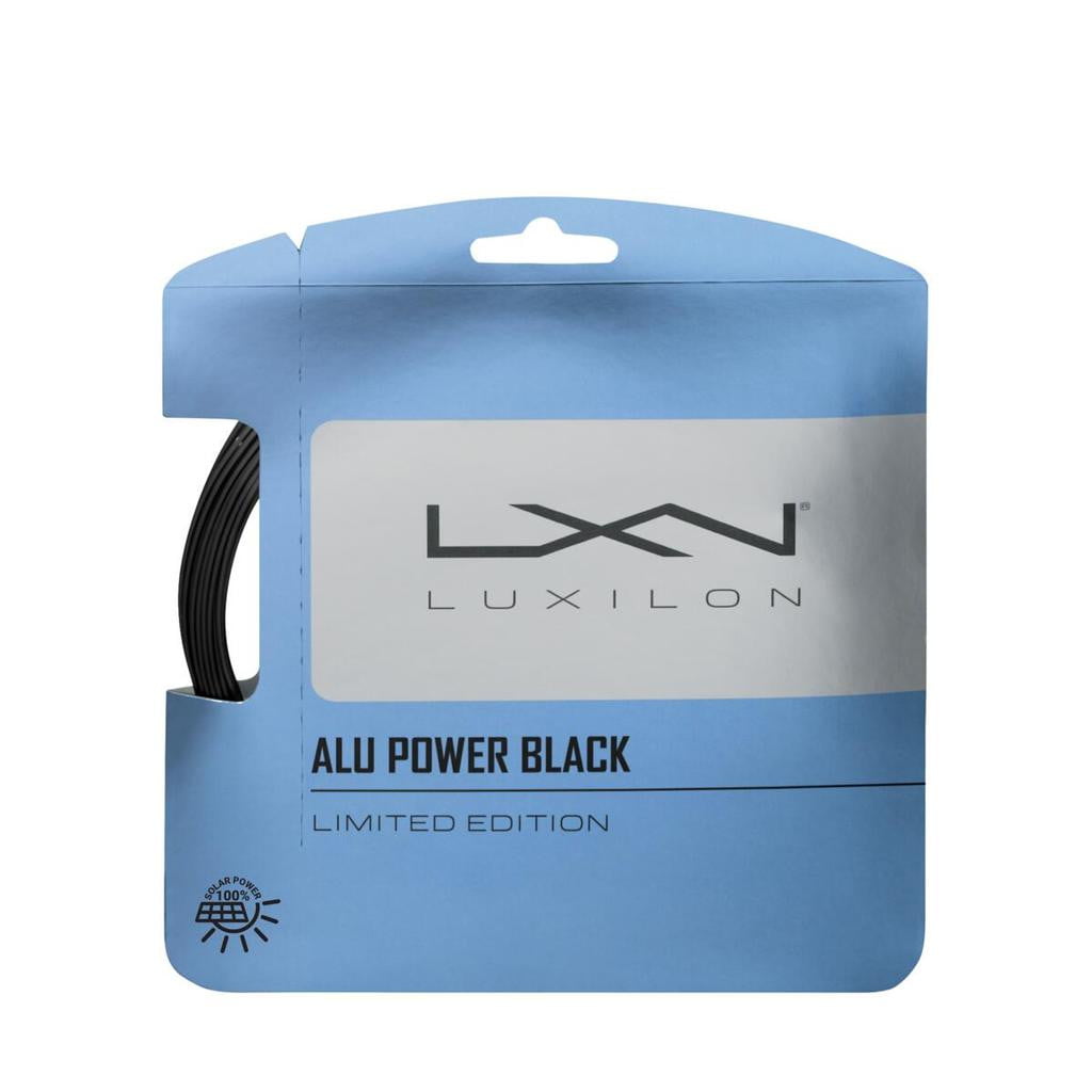 Luxilon ALU Power Black 125 Tennis Strings - String - Wilson - ATR Sports