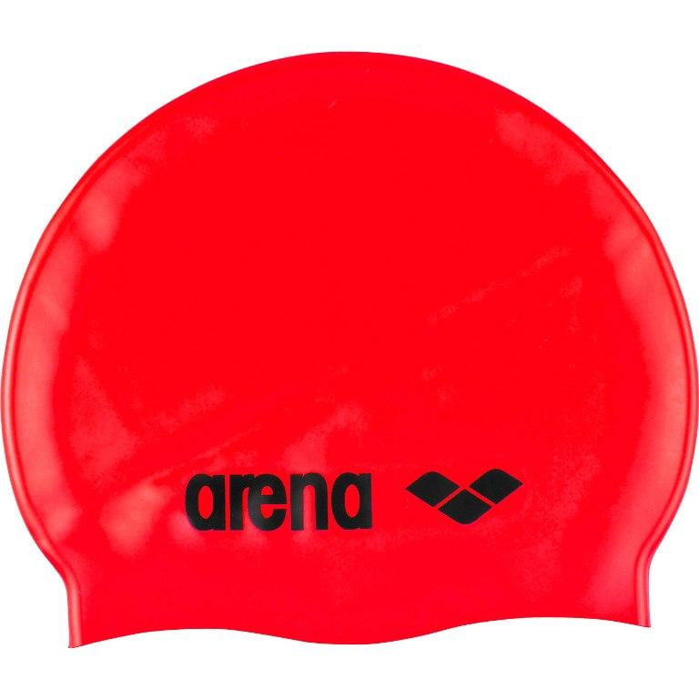 Arena Classic Silicone Swim Cap - Red - Swim Cap - Arena - ATR Sports