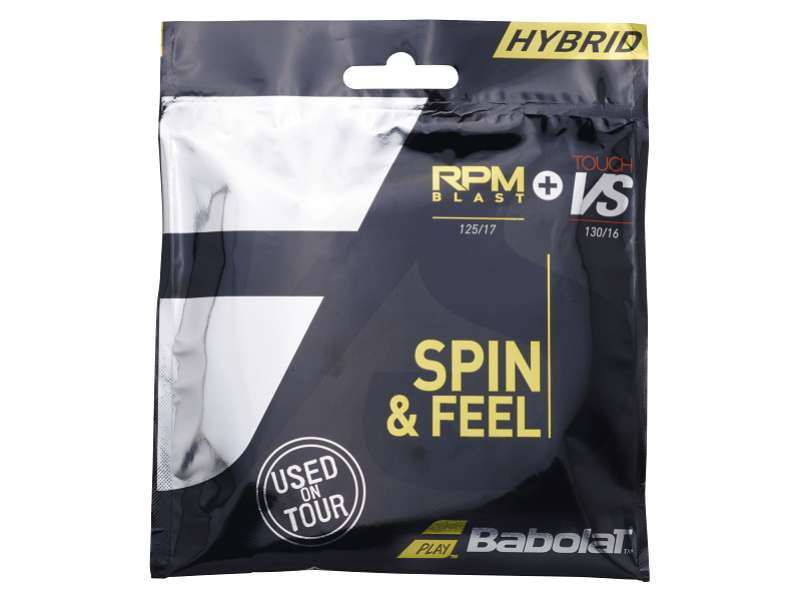 Babolat RPM Blast 17 + Touch VS 16 Hybrid Tennis Strings - String - Babolat - ATR Sports
