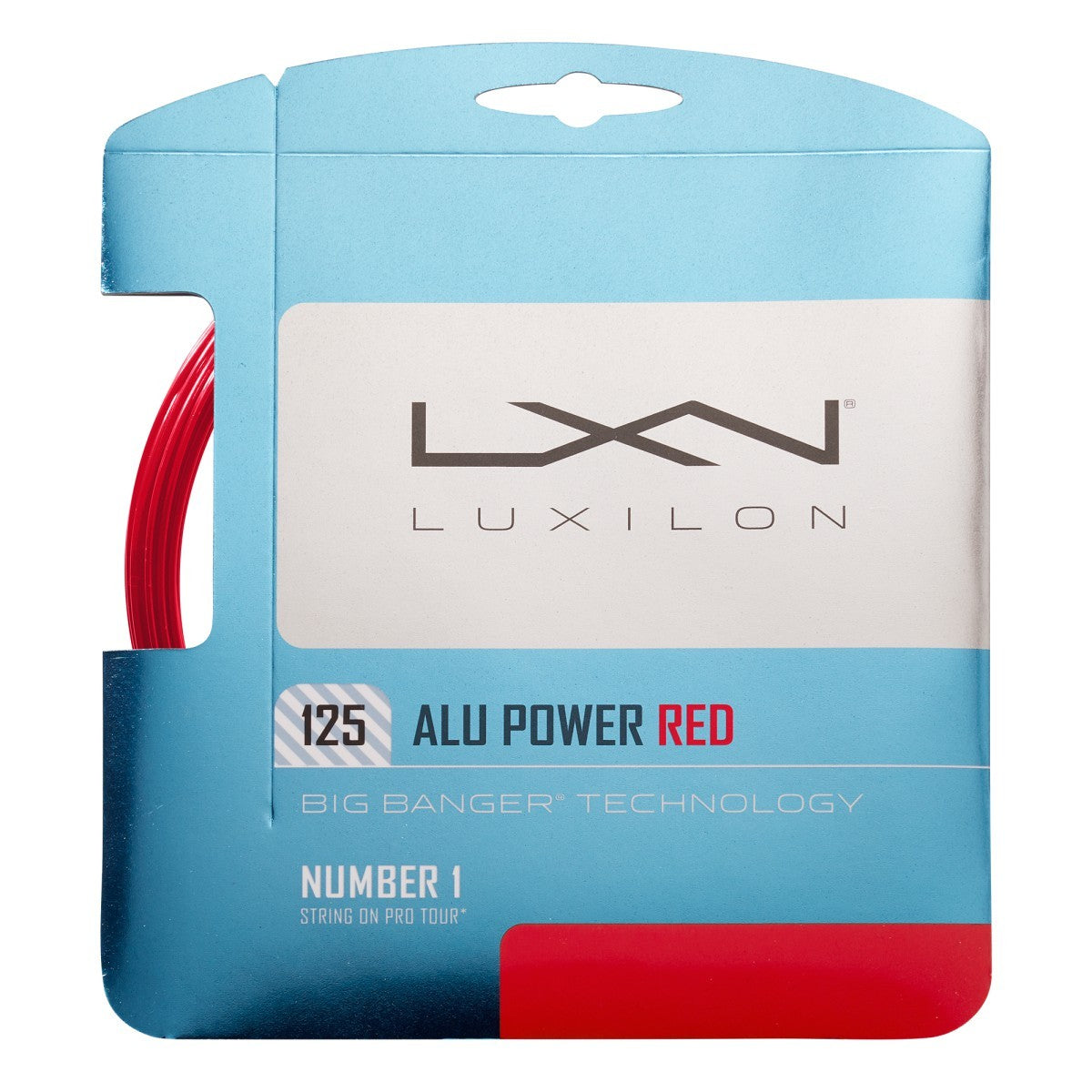 Wilson Luxilon Alu Power 125 Red Tennis String - atr-sports