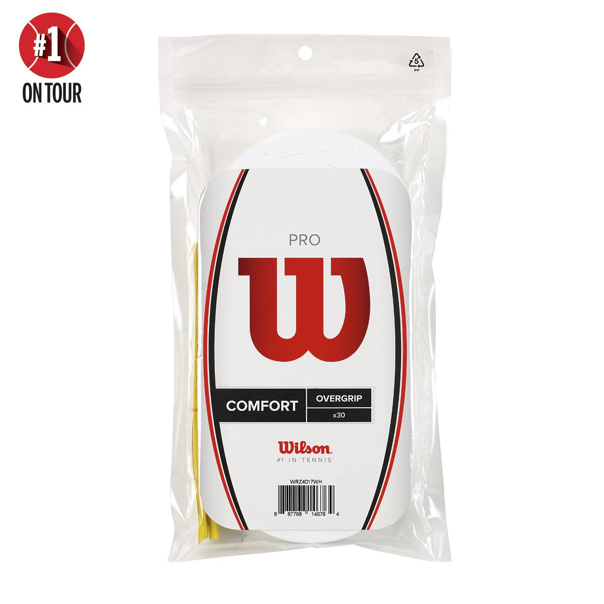 Wilson Pro Overgrip (30 pack) in White - atr-sports