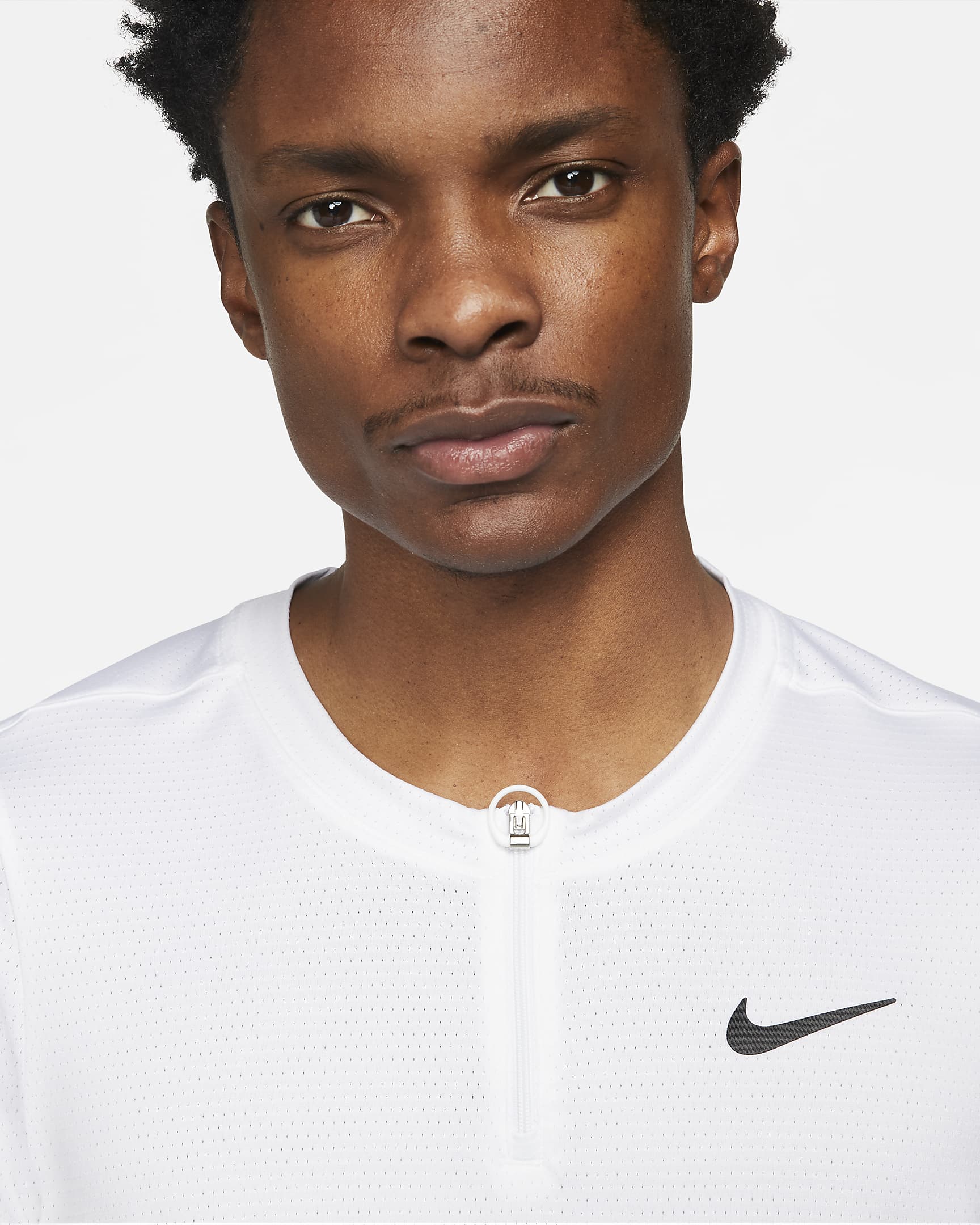 Nike Men's Court Dri-FIT Advantage Polo (White)