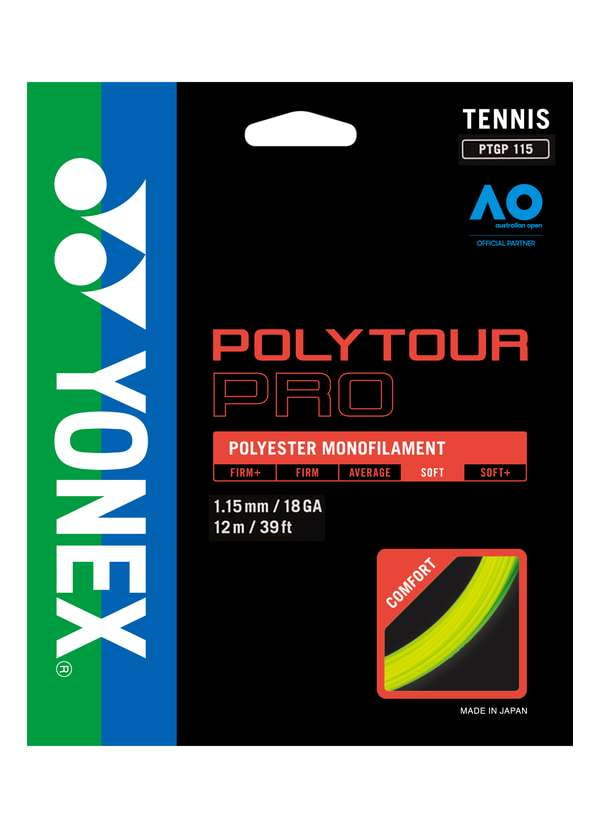 YONEX POLYTOUR PRO 18 Tennis Strings - String - Yonex - ATR Sports