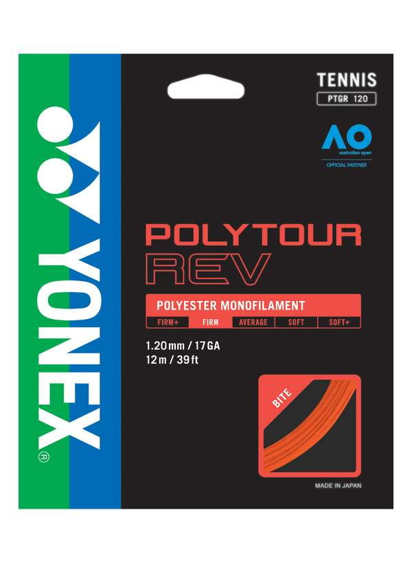 YONEX POLYTOUR REV Tennis Strings - String - Yonex - ATR Sports