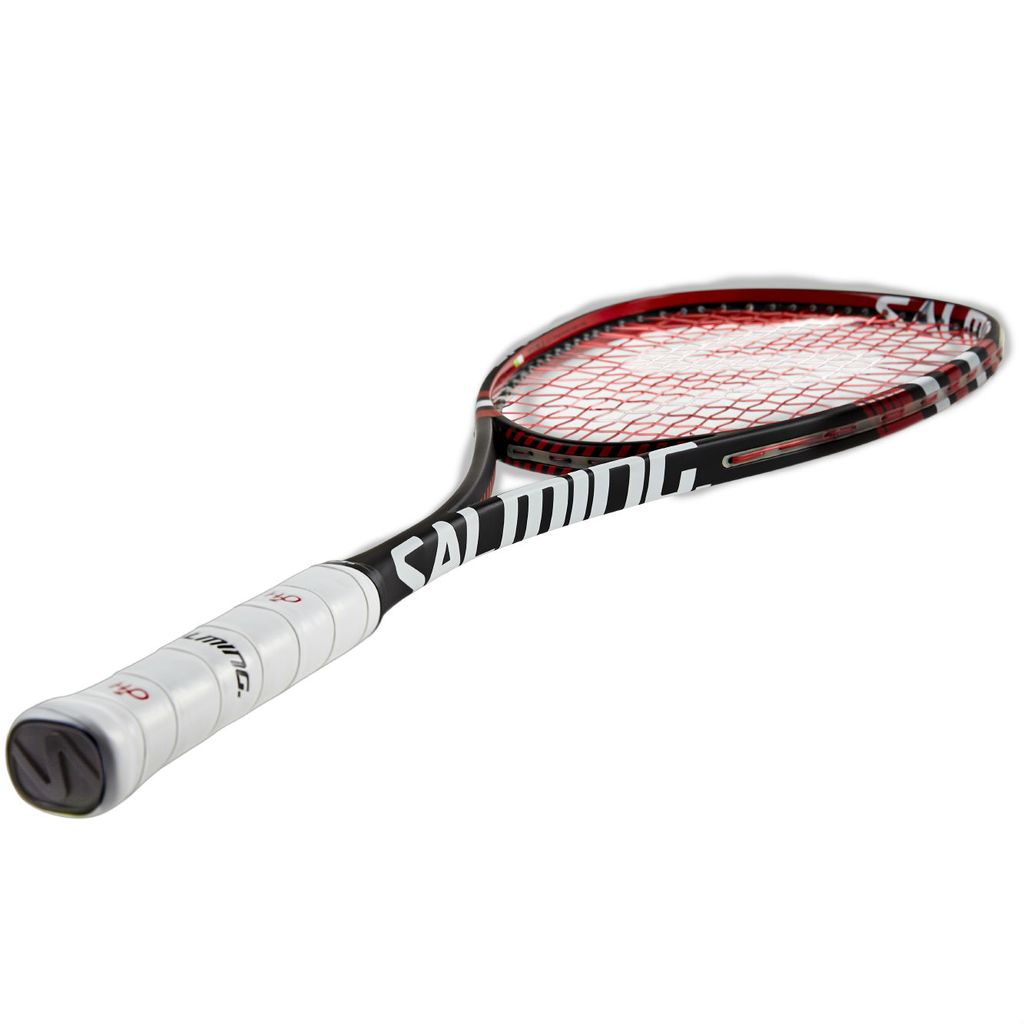 Salming Aero Ponte Squash Racquet - Black/Red