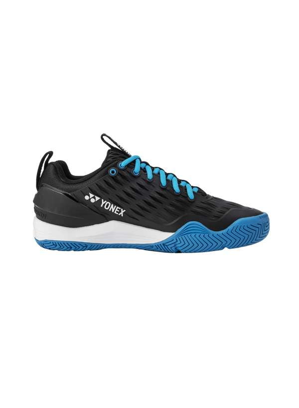 YONEX MEN'S POWER CUSHION ECLIPSION 3 TENNIS SHOES 2021 in Black/Blue - Tennis Shoes - Yonex - ATR Sports
