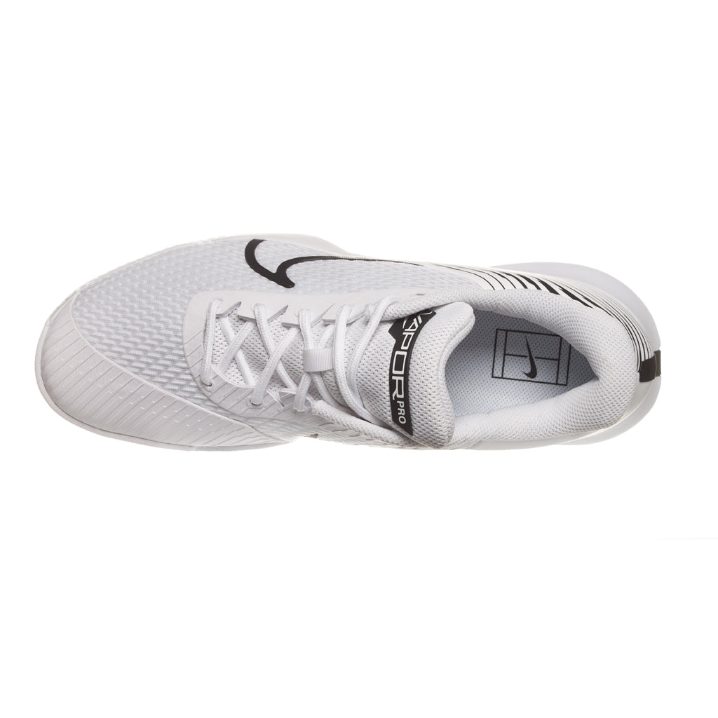 Nike Men's Court Air Zoom Vapor Pro 2 in White/White